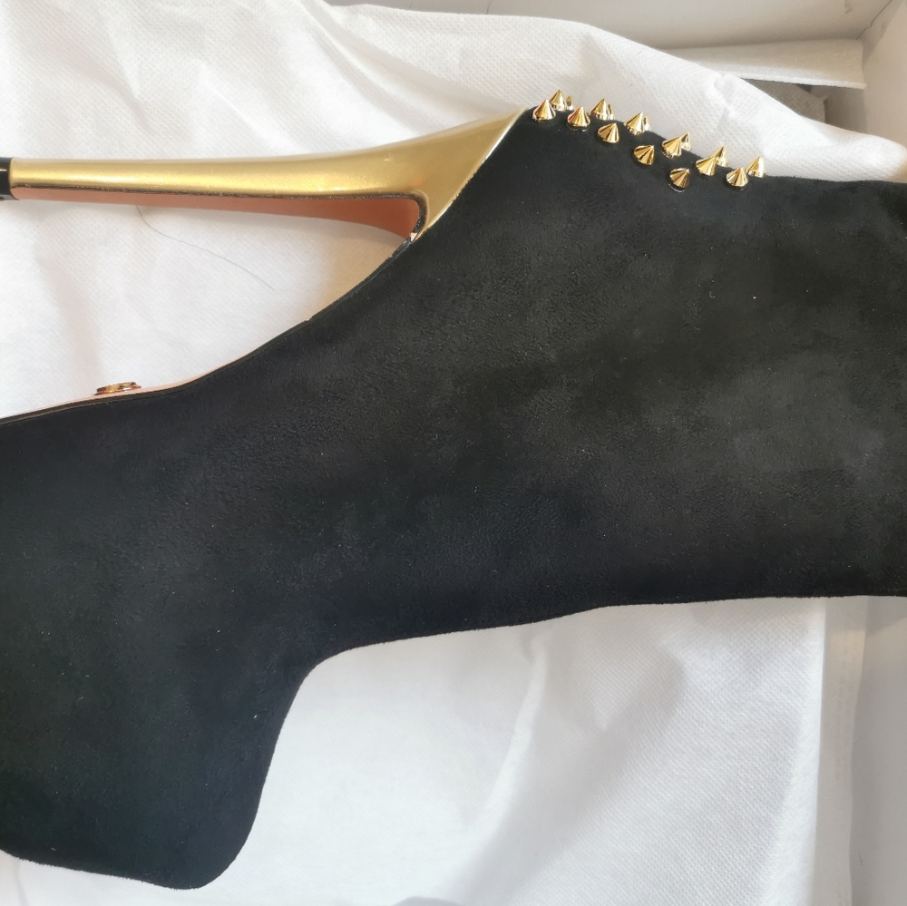 Petit cadeau platform heeled boots - Picture 3 of 4
